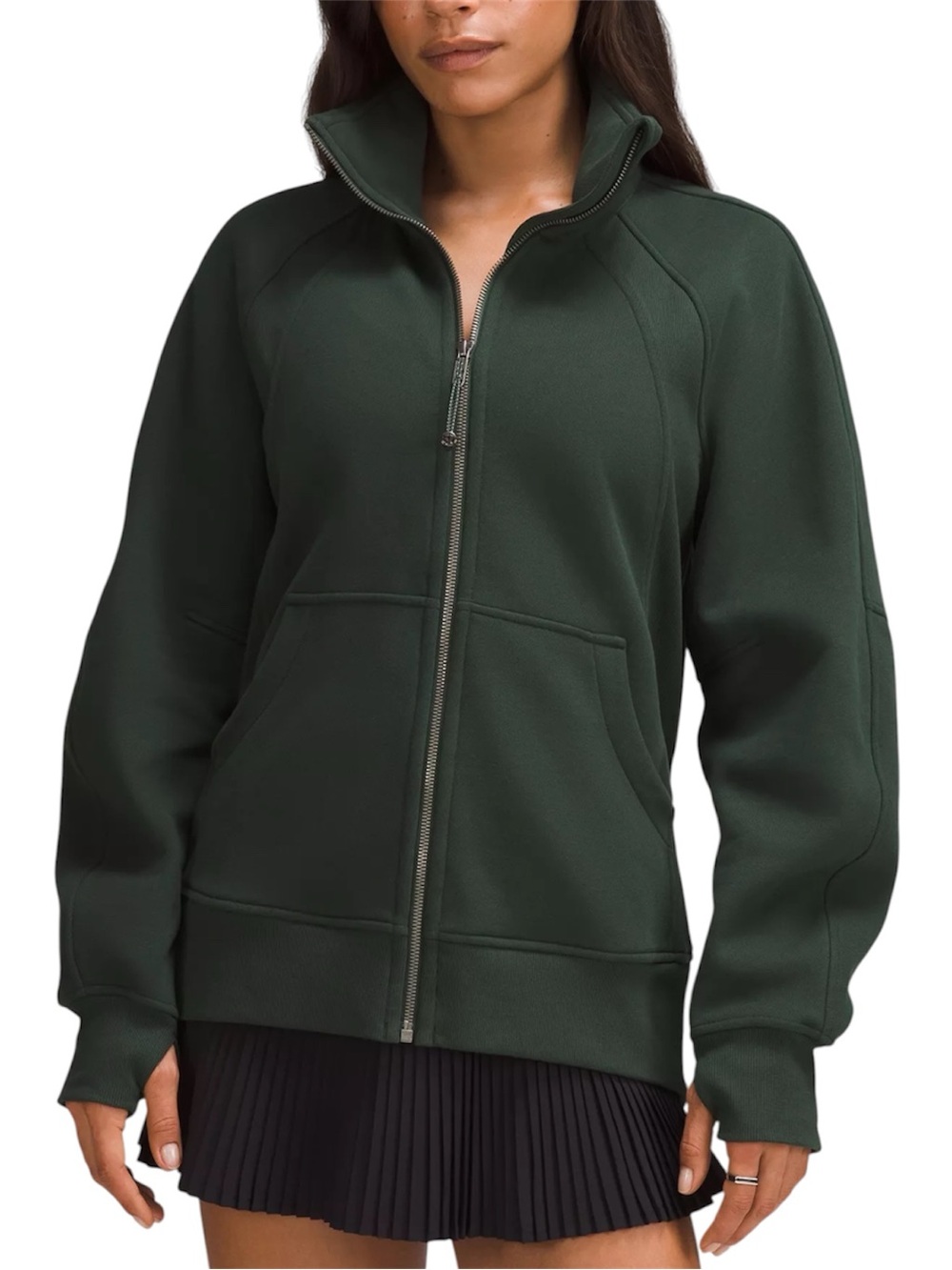 Lululemon Scuba Oversized Funnel-Neck Full Zip
Rainforest Green *Long Size XS/S